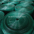 Grön PVC-belagd svetsad trådmask